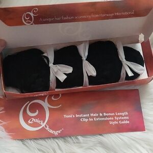 Quick Change Black Hair Extensions